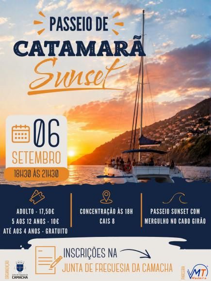 Passeio de Catamar&atilde; Sunset | 2026