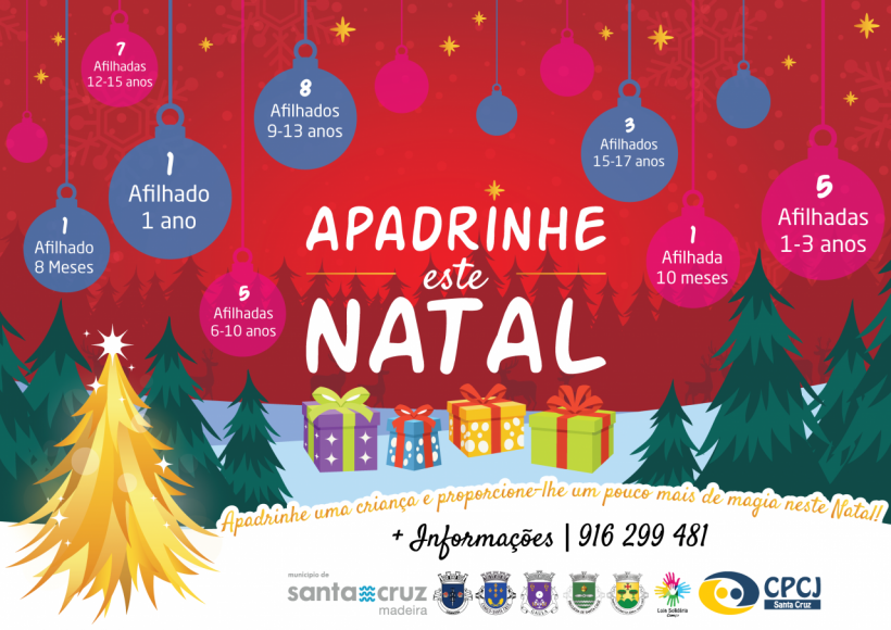 Apadrinhe este Natal