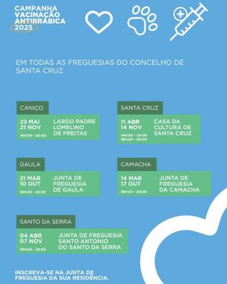 Campanha de Vacinação Antirrábica | Outubro 2025