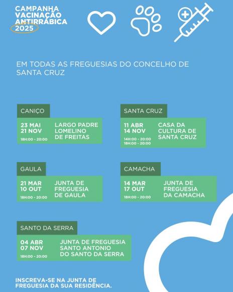 Campanha de Vacinação Antirrábica | Outubro 2025