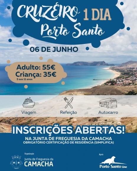 Cruzeiro de 1 dia ao Porto Santo | 2026