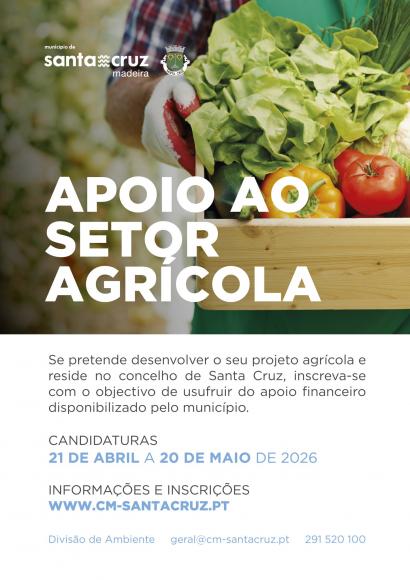 Apoio ao Setor Agr&iacute;cola | Santa Cruz