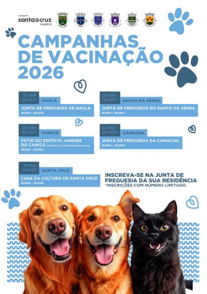 Campanha de Vacina&ccedil;&atilde;o Antirr&aacute;bica | Maio e Novembro