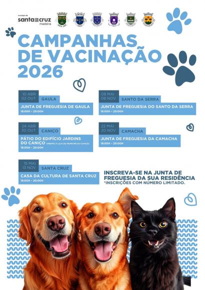 Campanha de Vacina&ccedil;&atilde;o Antirr&aacute;bica | Novembro 2026
