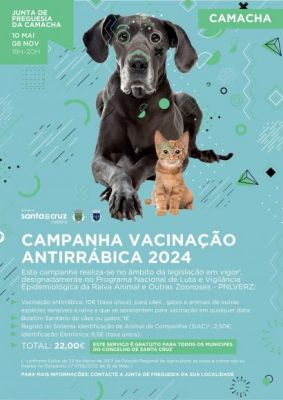 Campanha de Vacinação Antirrábica | Maio 2024