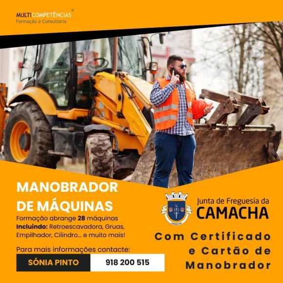 Curso Manobrador de Máquinas | Abril e Maio 2024