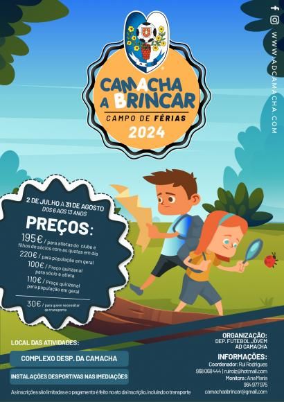 Campo de Férias - Verão 2024
